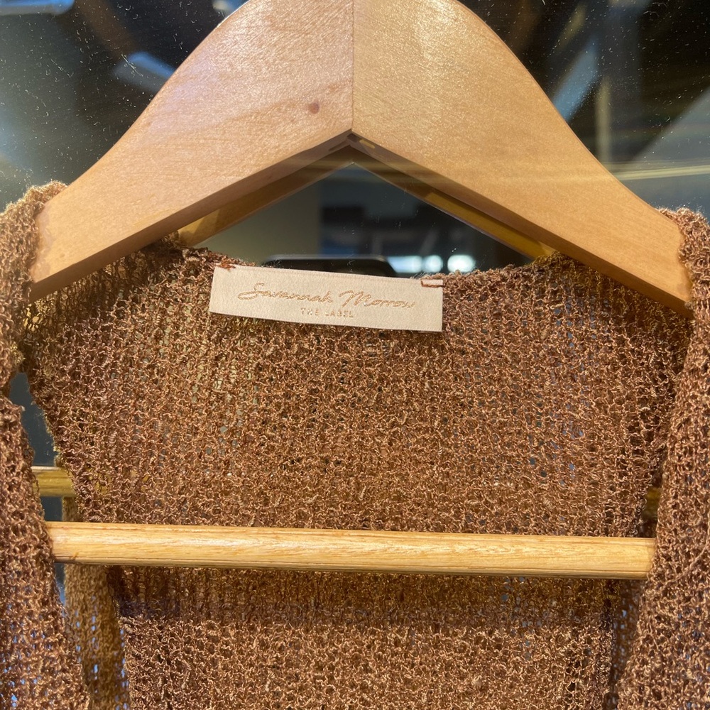 Savannah Brown Knit Dress